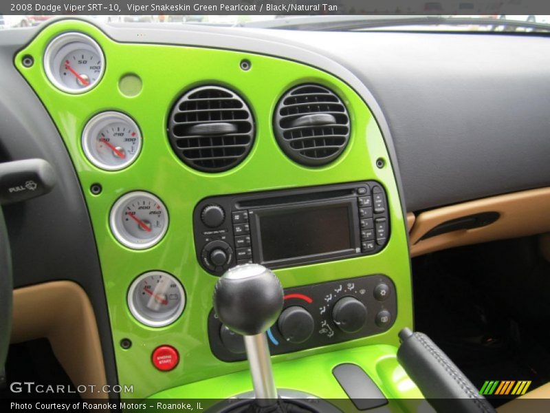 Controls of 2008 Viper SRT-10
