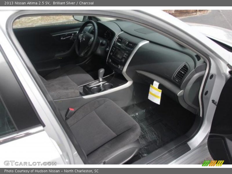 Brilliant Silver / Charcoal 2013 Nissan Altima 2.5 SV