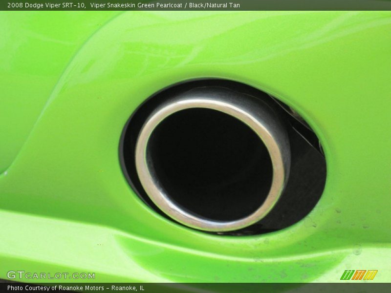 Exhaust of 2008 Viper SRT-10