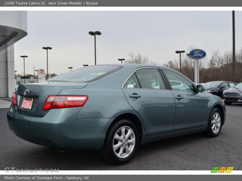 Aloe Green Metallic / Bisque 2008 Toyota Camry LE