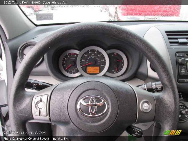 Super White / Ash 2012 Toyota RAV4 I4 4WD