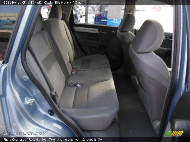 Glacier Blue Metallic / Gray 2011 Honda CR-V EX 4WD