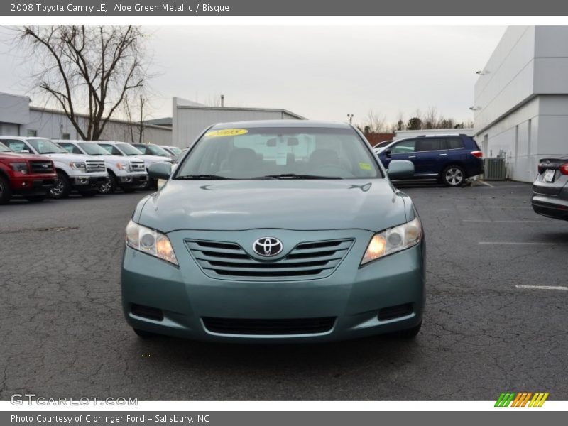 Aloe Green Metallic / Bisque 2008 Toyota Camry LE