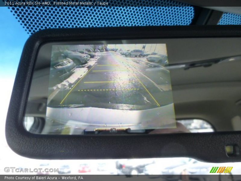 Polished Metal Metallic / Taupe 2011 Acura RDX SH-AWD