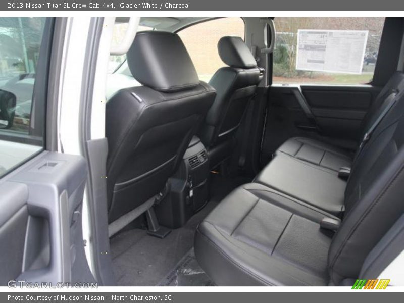 Glacier White / Charcoal 2013 Nissan Titan SL Crew Cab 4x4