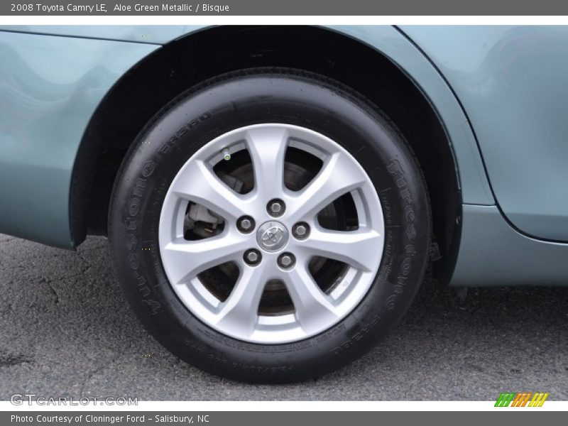 Aloe Green Metallic / Bisque 2008 Toyota Camry LE
