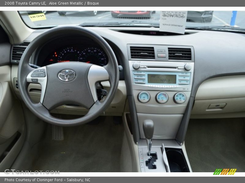 Aloe Green Metallic / Bisque 2008 Toyota Camry LE
