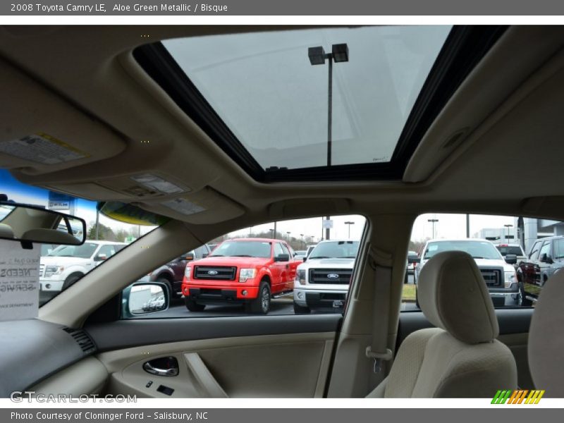 Aloe Green Metallic / Bisque 2008 Toyota Camry LE