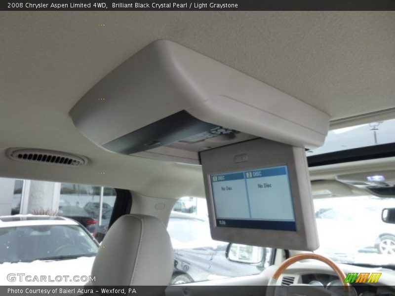 Brilliant Black Crystal Pearl / Light Graystone 2008 Chrysler Aspen Limited 4WD