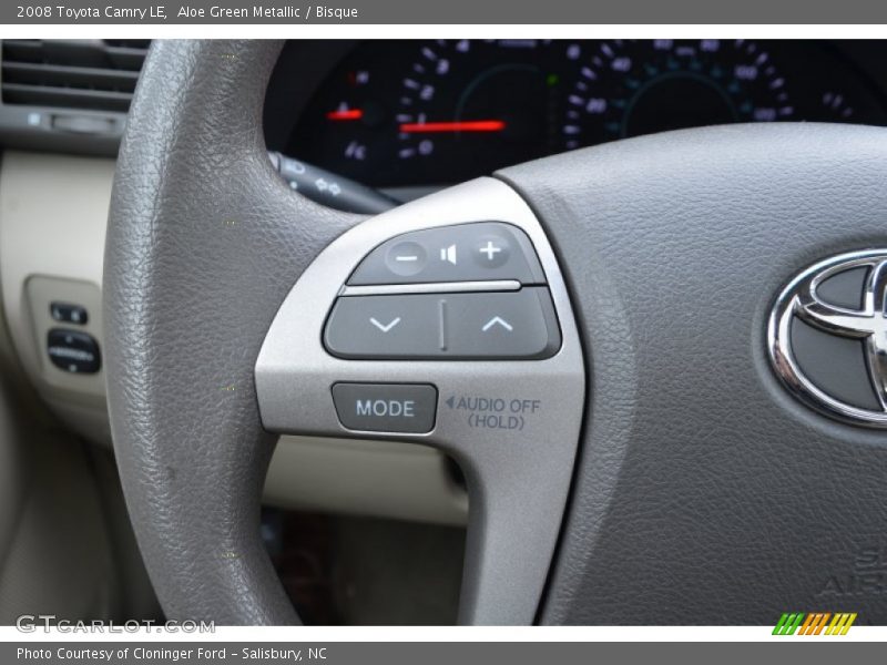 Aloe Green Metallic / Bisque 2008 Toyota Camry LE