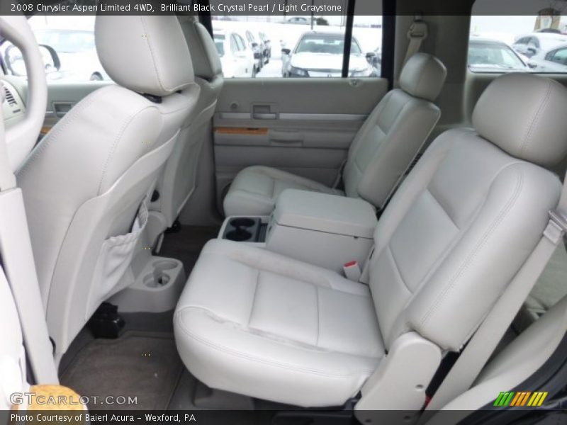 Brilliant Black Crystal Pearl / Light Graystone 2008 Chrysler Aspen Limited 4WD