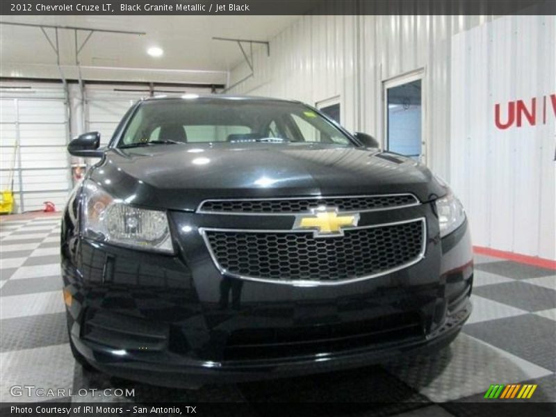 Black Granite Metallic / Jet Black 2012 Chevrolet Cruze LT