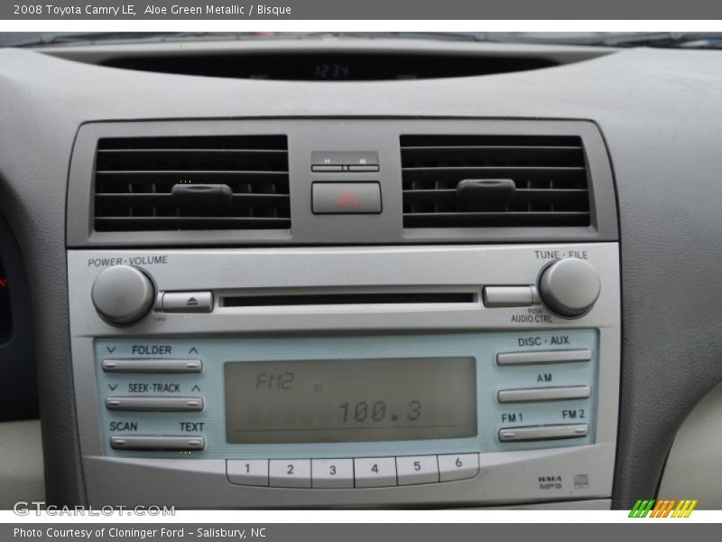 Aloe Green Metallic / Bisque 2008 Toyota Camry LE