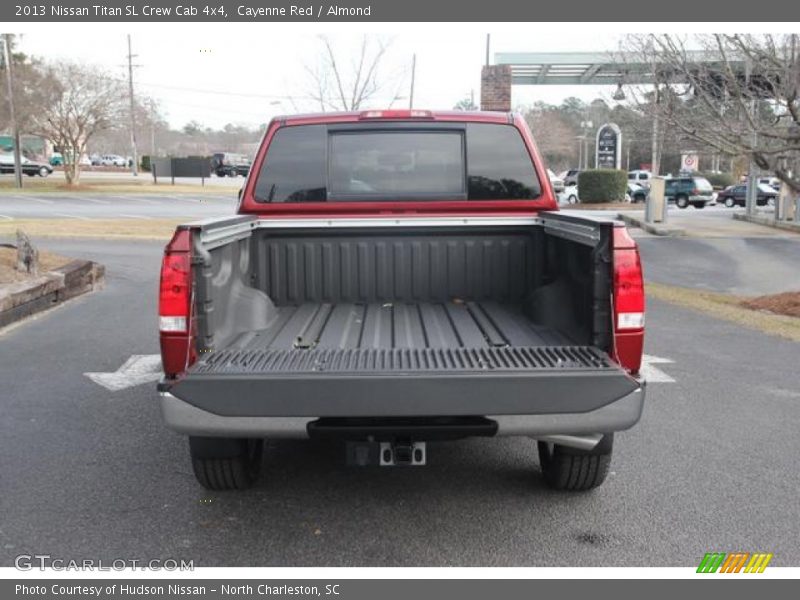 Cayenne Red / Almond 2013 Nissan Titan SL Crew Cab 4x4