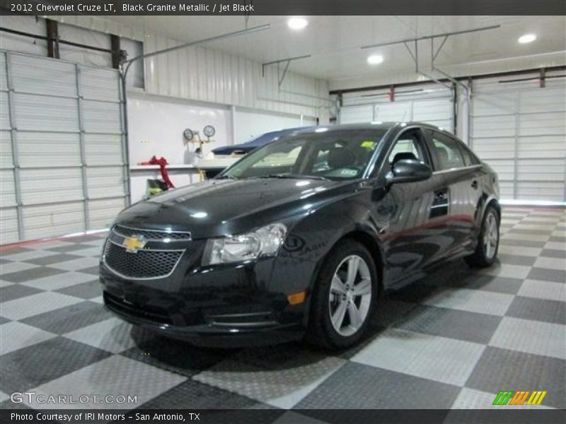 Black Granite Metallic / Jet Black 2012 Chevrolet Cruze LT