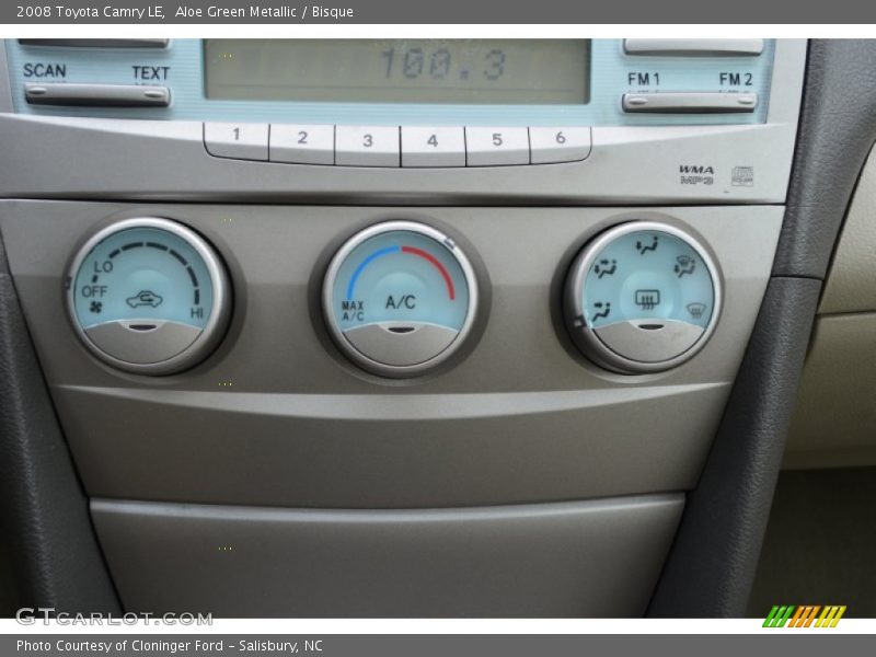 Aloe Green Metallic / Bisque 2008 Toyota Camry LE