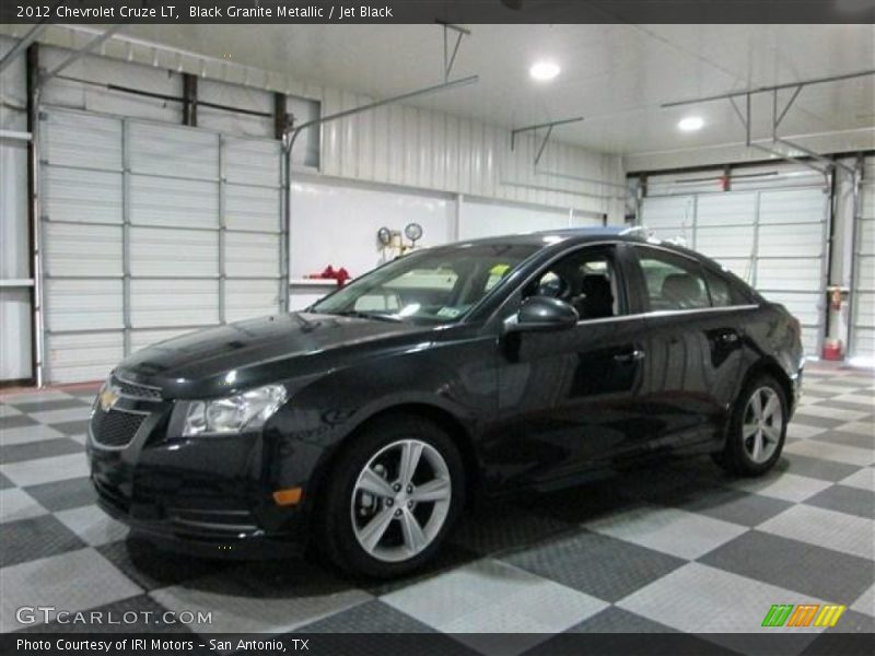 Black Granite Metallic / Jet Black 2012 Chevrolet Cruze LT