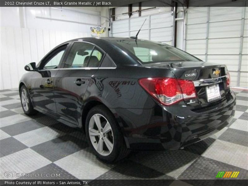 Black Granite Metallic / Jet Black 2012 Chevrolet Cruze LT