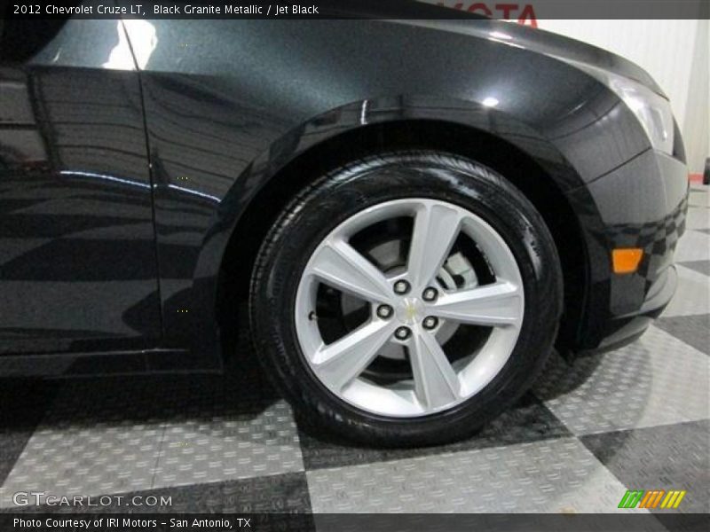 Black Granite Metallic / Jet Black 2012 Chevrolet Cruze LT