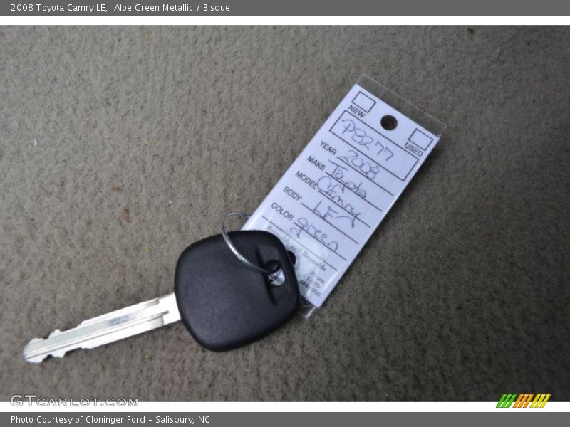Aloe Green Metallic / Bisque 2008 Toyota Camry LE