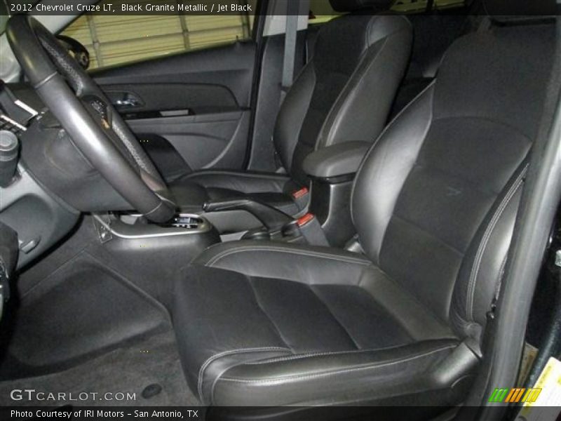 Black Granite Metallic / Jet Black 2012 Chevrolet Cruze LT