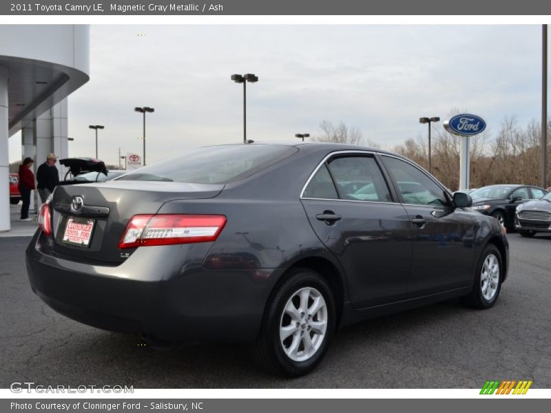 Magnetic Gray Metallic / Ash 2011 Toyota Camry LE