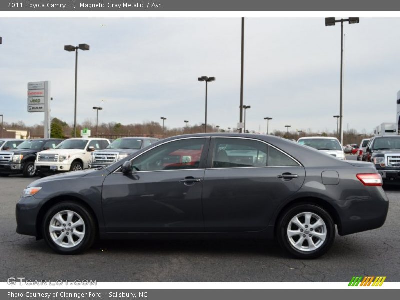 Magnetic Gray Metallic / Ash 2011 Toyota Camry LE