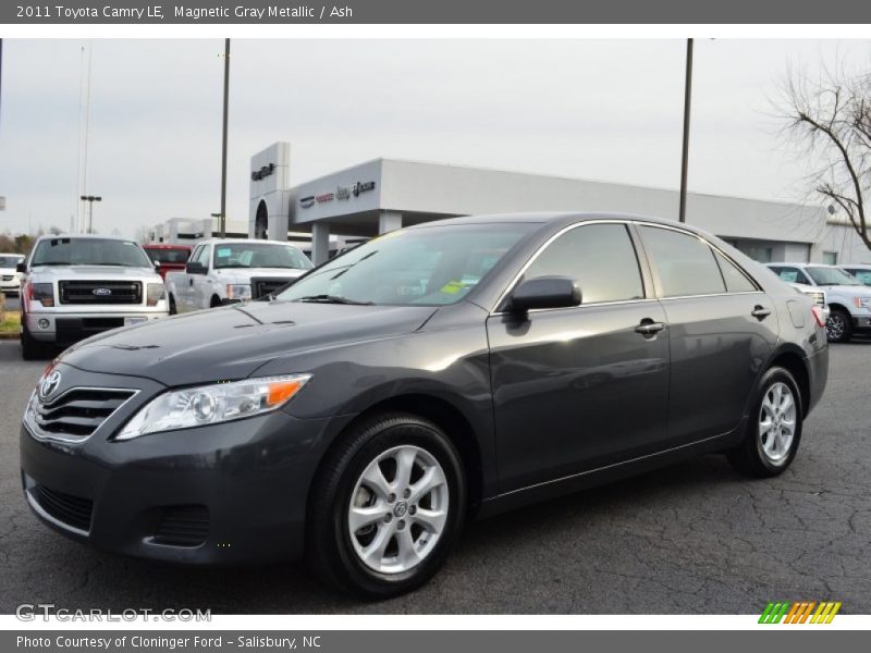Magnetic Gray Metallic / Ash 2011 Toyota Camry LE