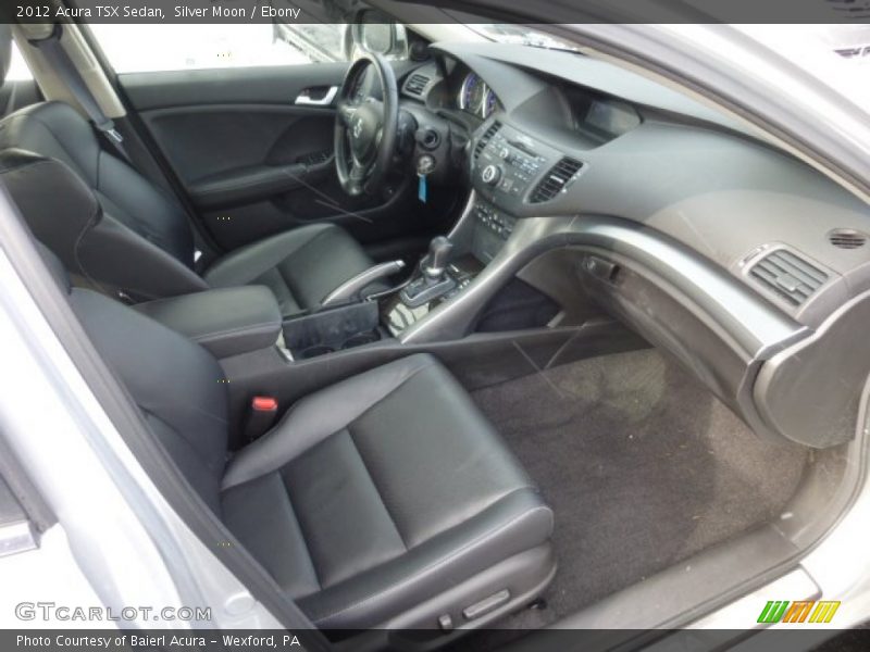  2012 TSX Sedan Ebony Interior