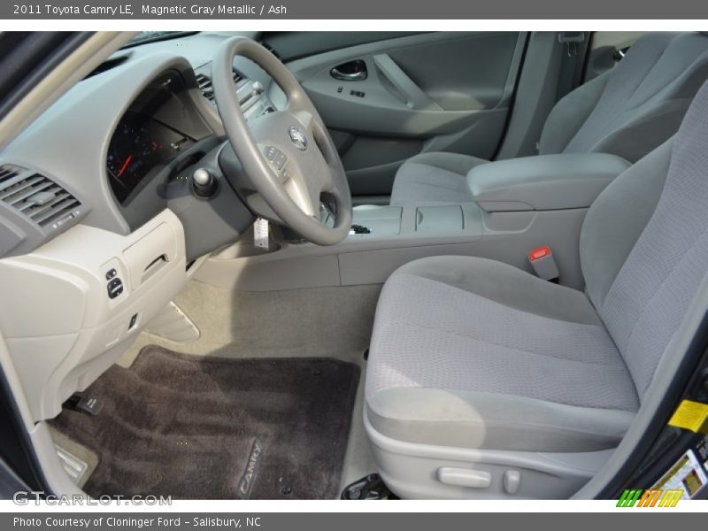 Magnetic Gray Metallic / Ash 2011 Toyota Camry LE