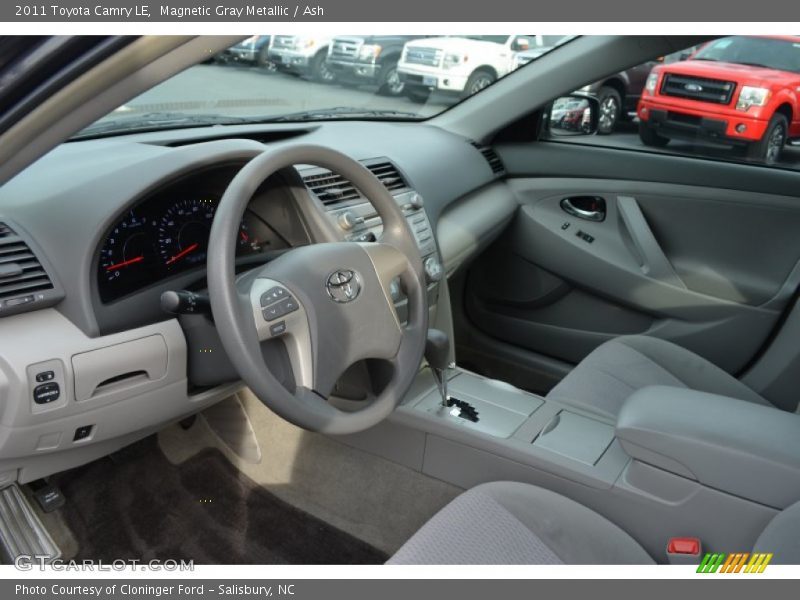 Magnetic Gray Metallic / Ash 2011 Toyota Camry LE
