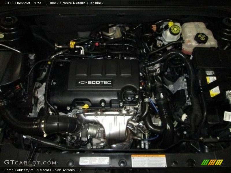 Black Granite Metallic / Jet Black 2012 Chevrolet Cruze LT