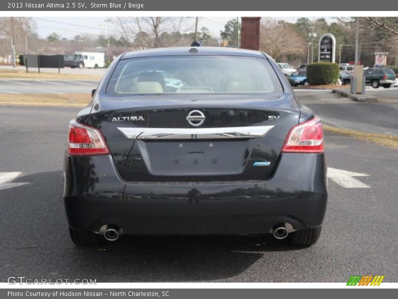 Storm Blue / Beige 2013 Nissan Altima 2.5 SV
