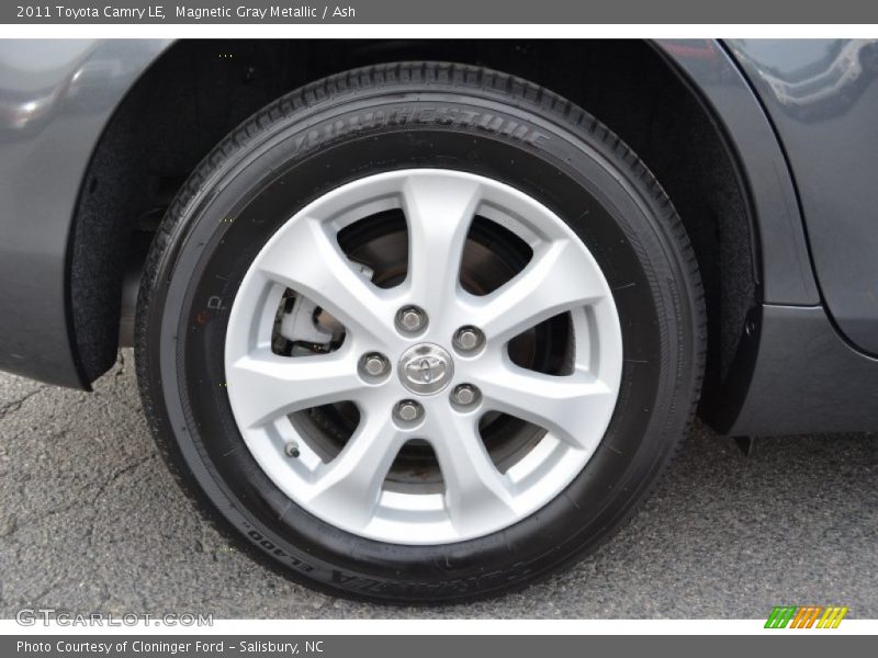 Magnetic Gray Metallic / Ash 2011 Toyota Camry LE