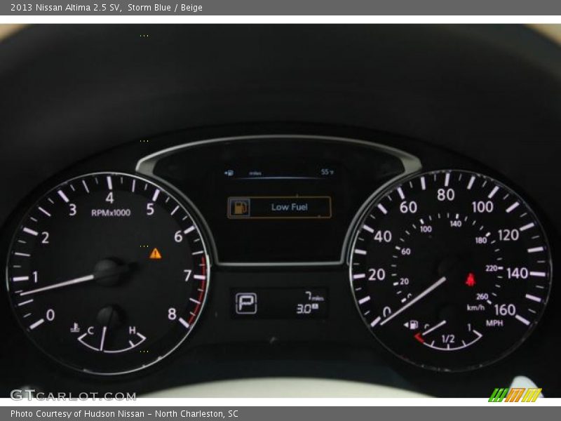 Storm Blue / Beige 2013 Nissan Altima 2.5 SV