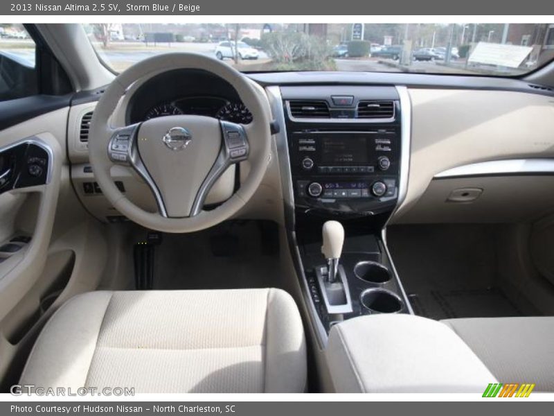 Storm Blue / Beige 2013 Nissan Altima 2.5 SV