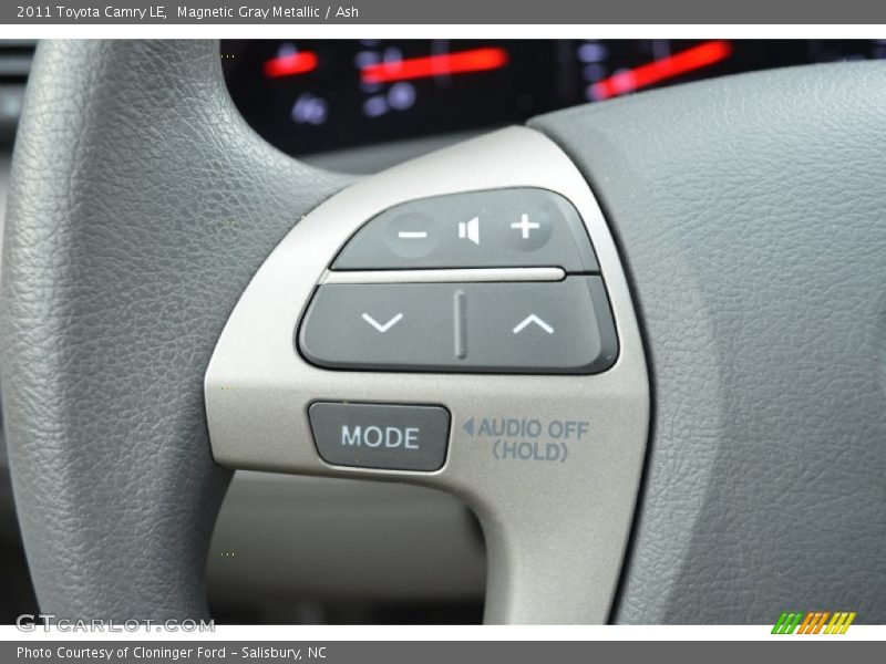 Magnetic Gray Metallic / Ash 2011 Toyota Camry LE