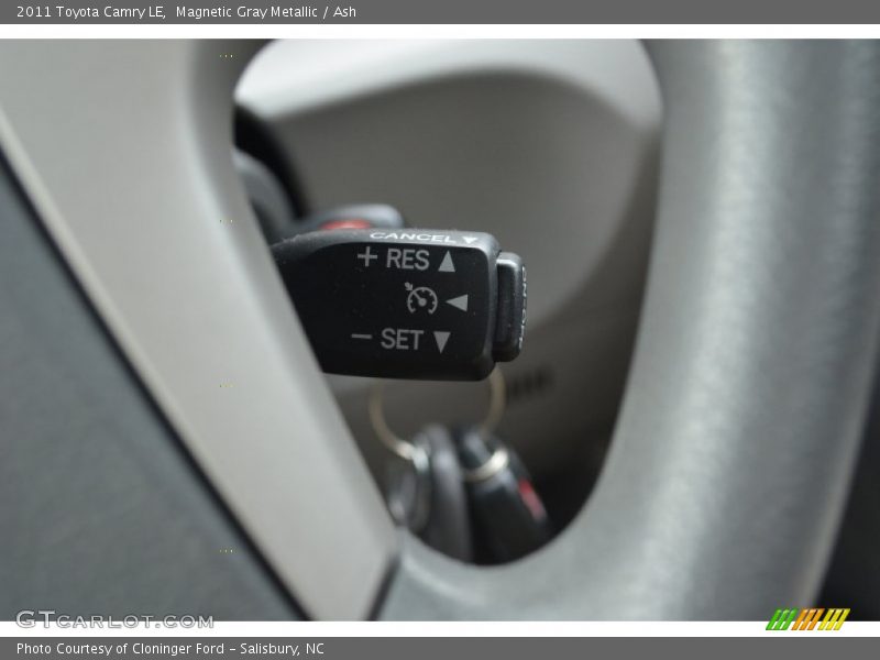 Magnetic Gray Metallic / Ash 2011 Toyota Camry LE