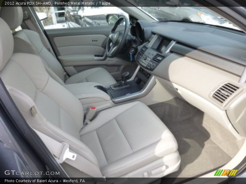 Polished Metal Metallic / Taupe 2012 Acura RDX SH-AWD