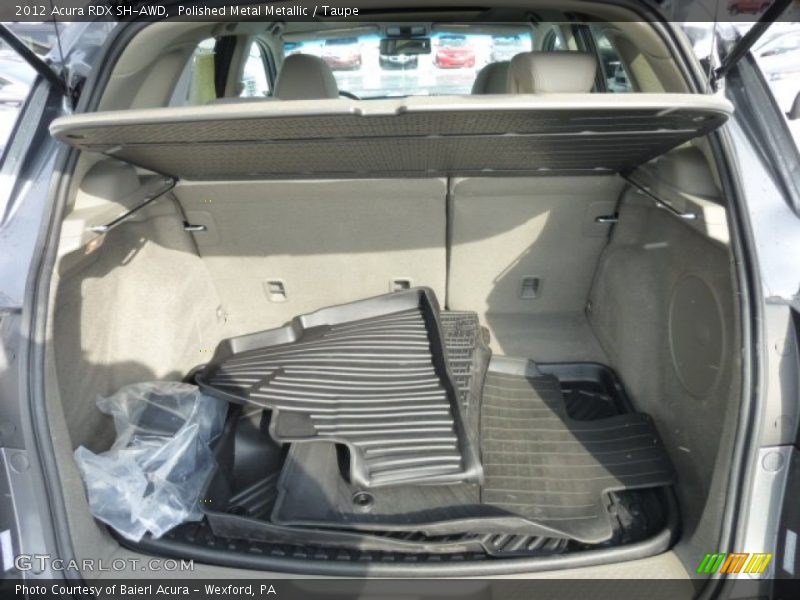 Polished Metal Metallic / Taupe 2012 Acura RDX SH-AWD