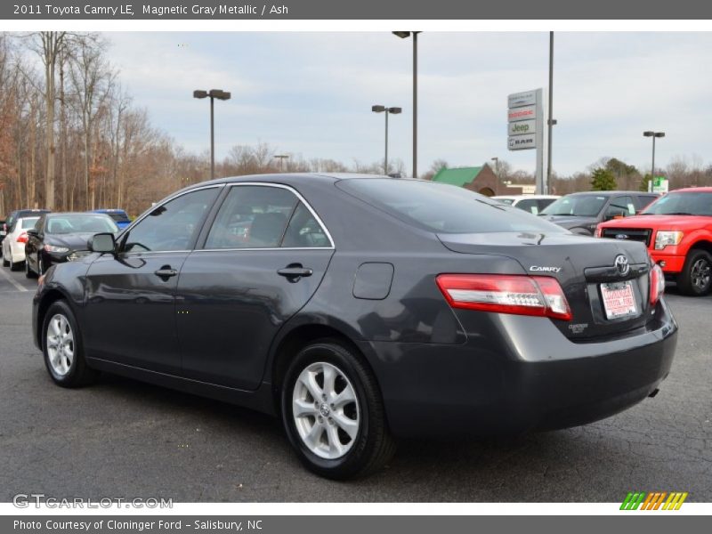Magnetic Gray Metallic / Ash 2011 Toyota Camry LE