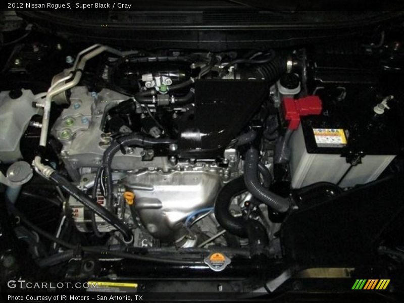Super Black / Gray 2012 Nissan Rogue S