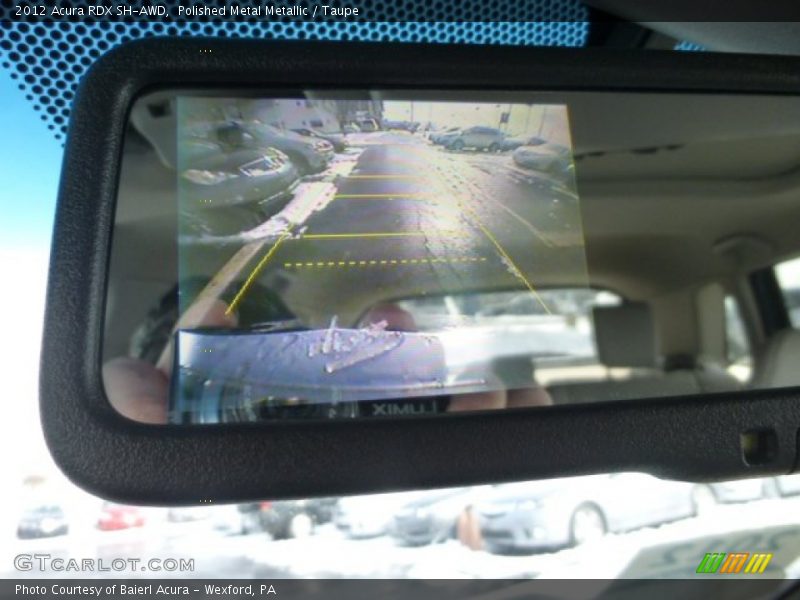 Polished Metal Metallic / Taupe 2012 Acura RDX SH-AWD