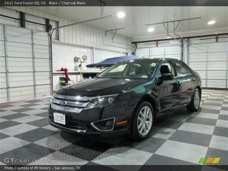 Black / Charcoal Black 2012 Ford Fusion SEL V6