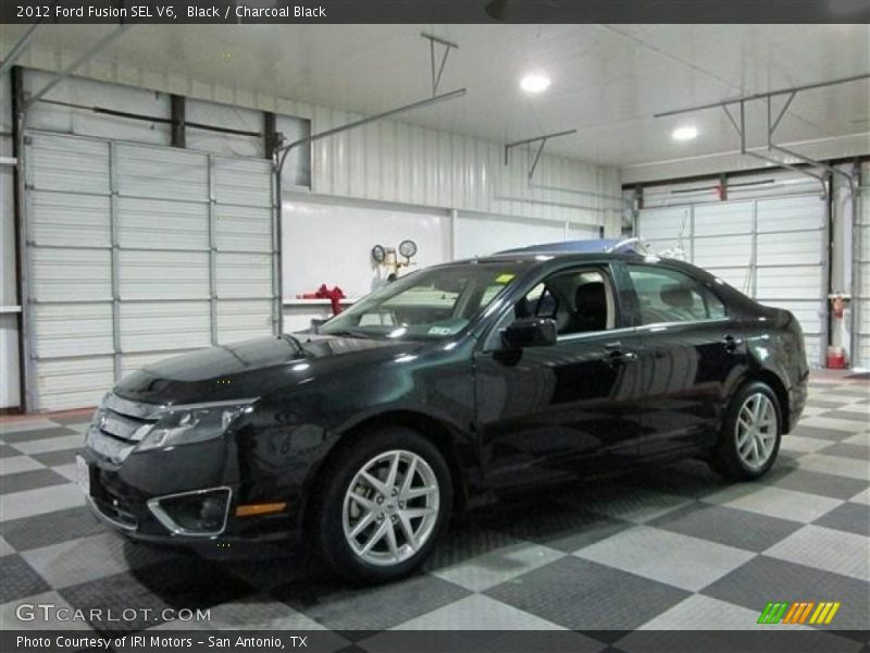 Black / Charcoal Black 2012 Ford Fusion SEL V6