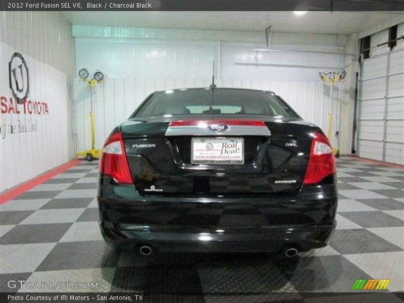 Black / Charcoal Black 2012 Ford Fusion SEL V6
