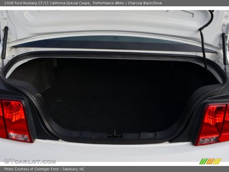 Performance White / Charcoal Black/Dove 2008 Ford Mustang GT/CS California Special Coupe