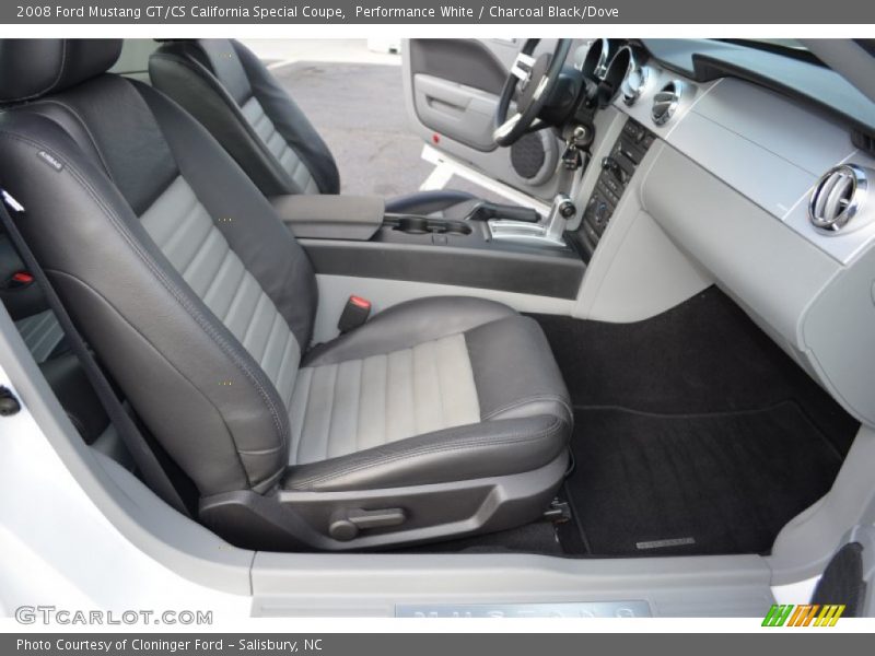 Performance White / Charcoal Black/Dove 2008 Ford Mustang GT/CS California Special Coupe