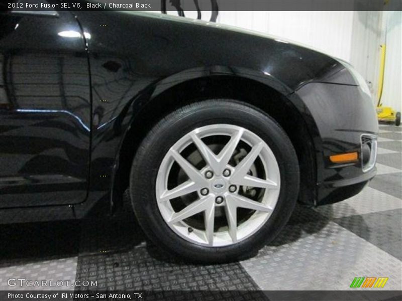 Black / Charcoal Black 2012 Ford Fusion SEL V6