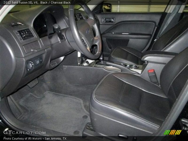 Black / Charcoal Black 2012 Ford Fusion SEL V6
